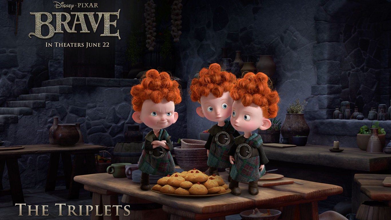 Brave 2012 HD wallpapers #10 - 1366x768