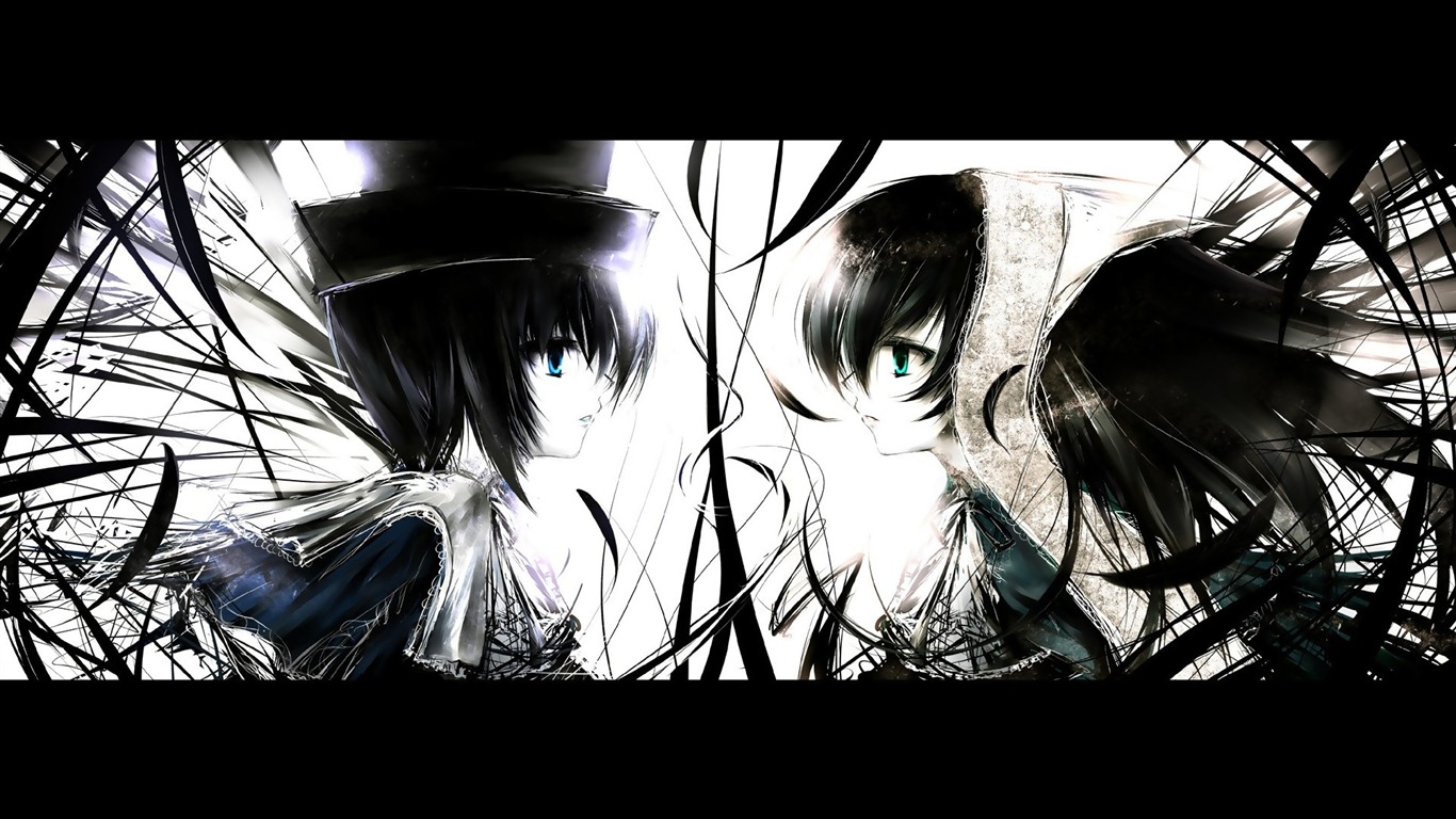 Rozen Maiden HD tapety na plochu #2 - 1366x768