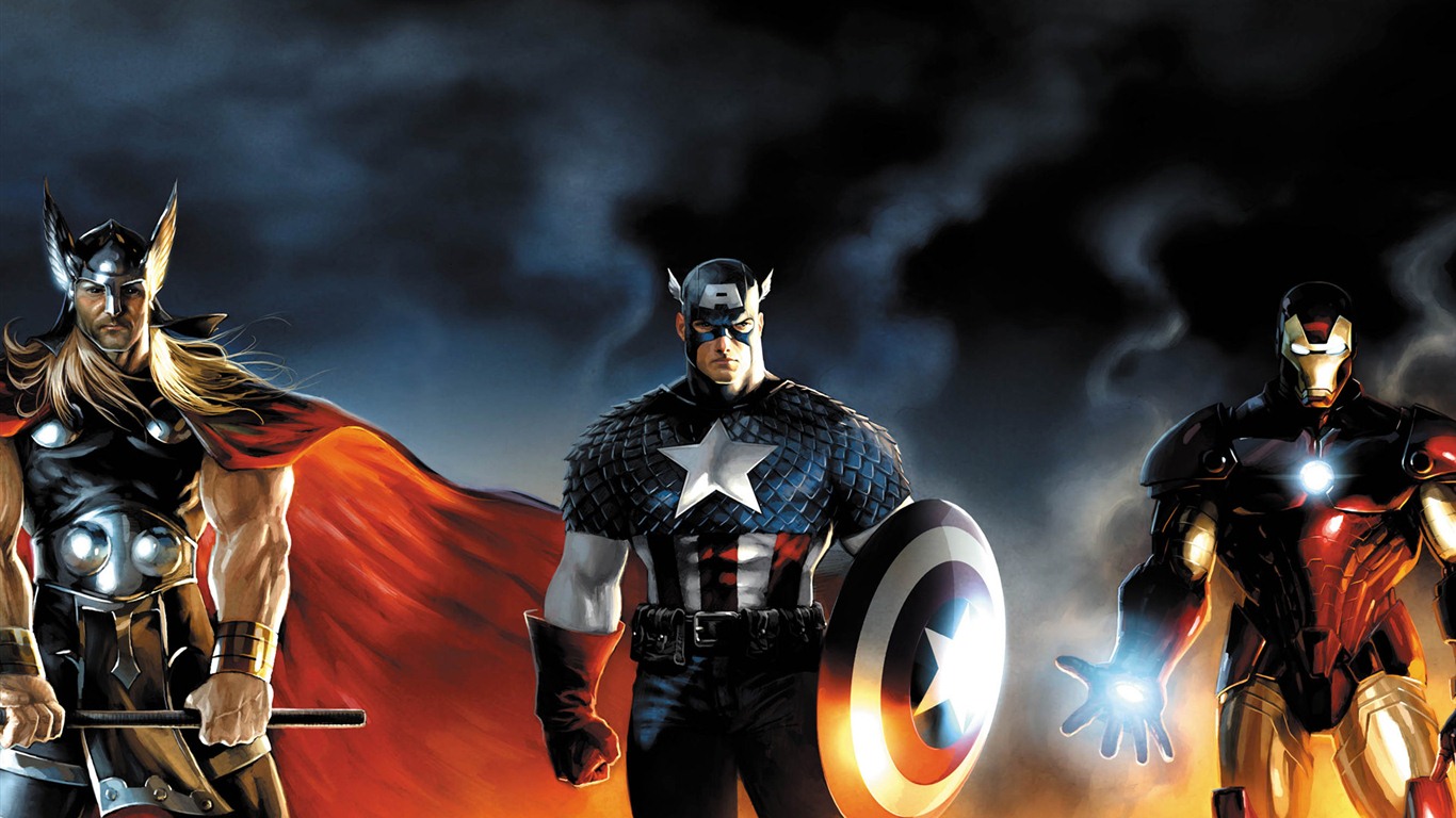 The Avengers 2012 復仇者聯盟2012 高清壁紙 #4 - 1366x768