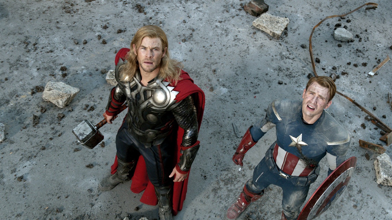 The Avengers 2012 HD wallpapers #18 - 1366x768