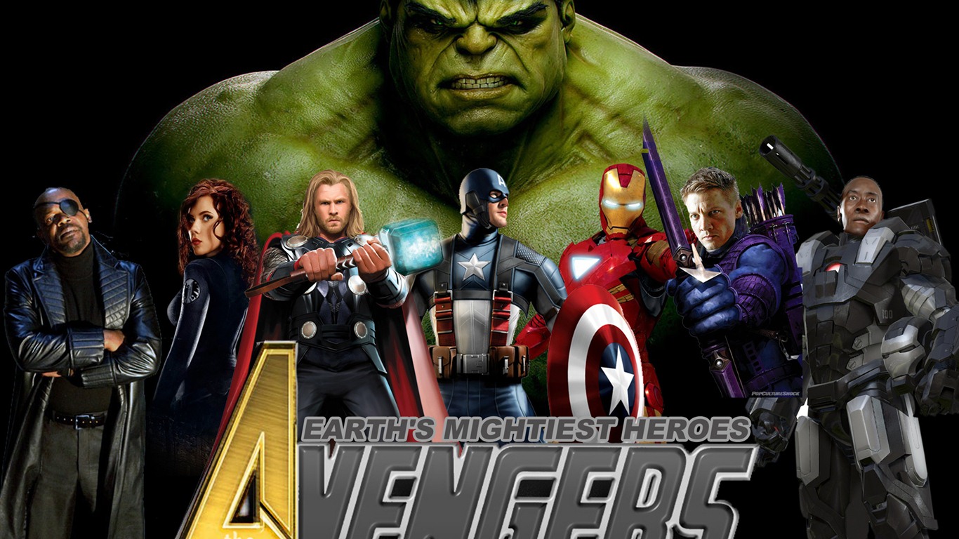 The Avengers 2012 复仇者联盟2012 高清壁纸19 - 1366x768