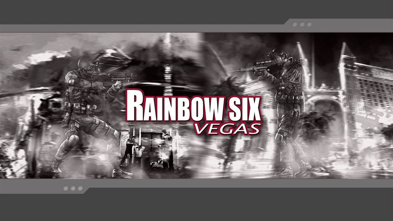 Rainbow Six: Vegas 彩虹六号：维加斯 高清壁纸3 - 1366x768