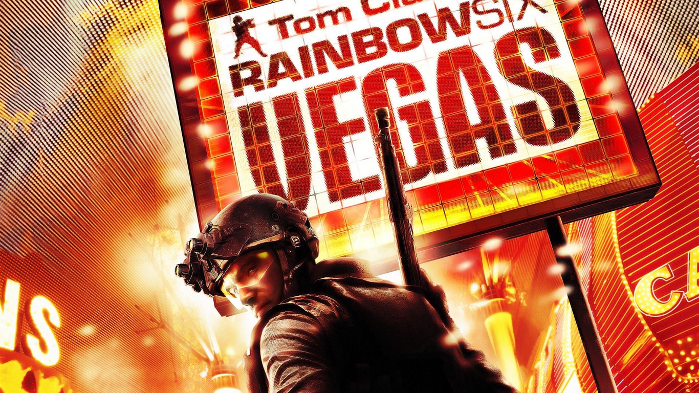 Rainbow Six: Vegas 彩虹六号：维加斯 高清壁纸6 - 1366x768