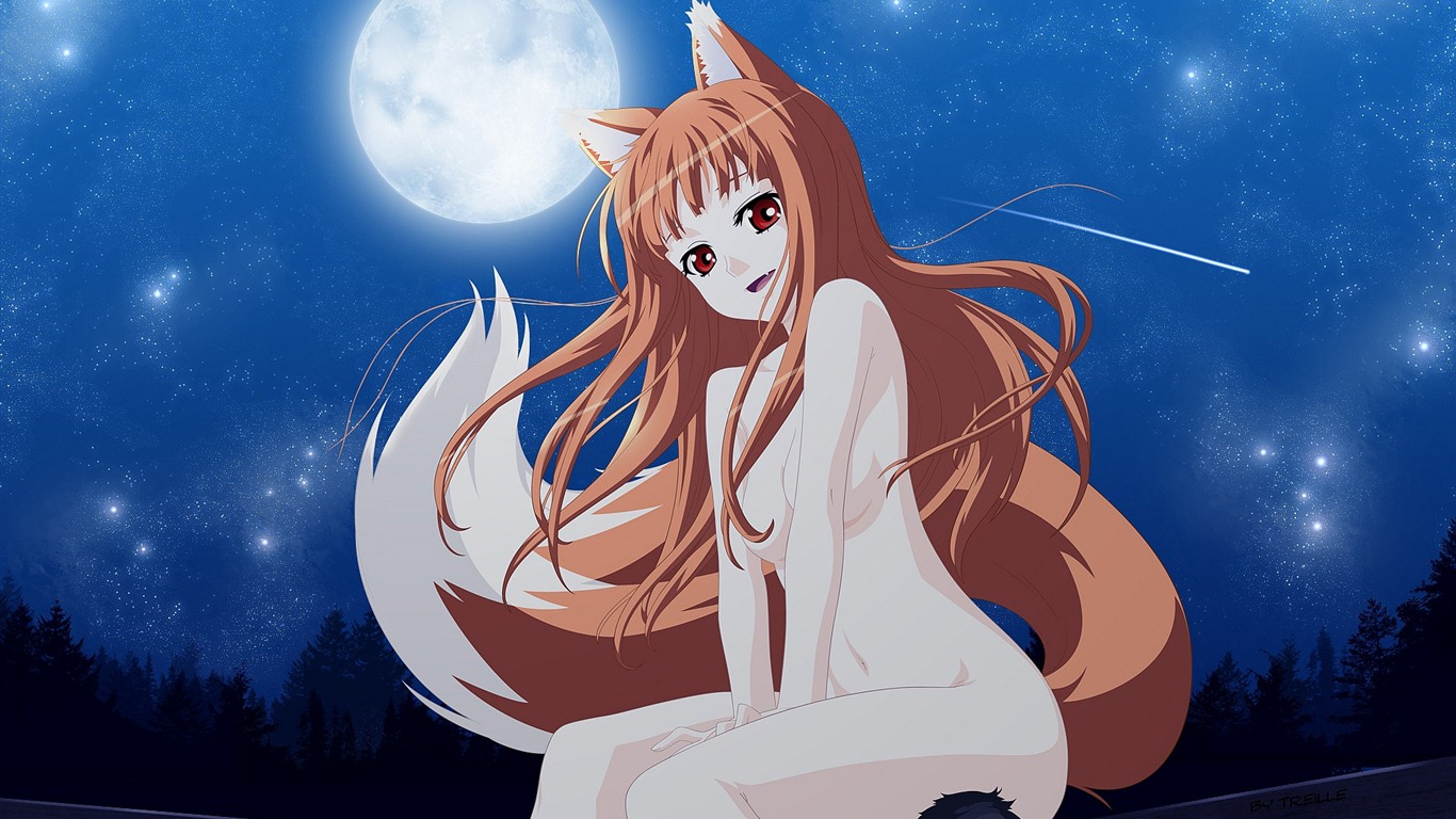 Spice and Wolf HD wallpapers #7 - 1366x768
