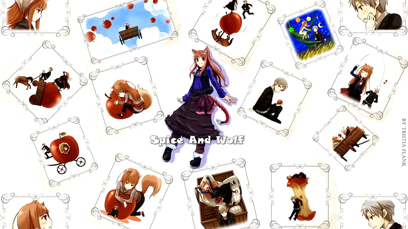 Spice and Wolf HD wallpapers #13 - 1366x768