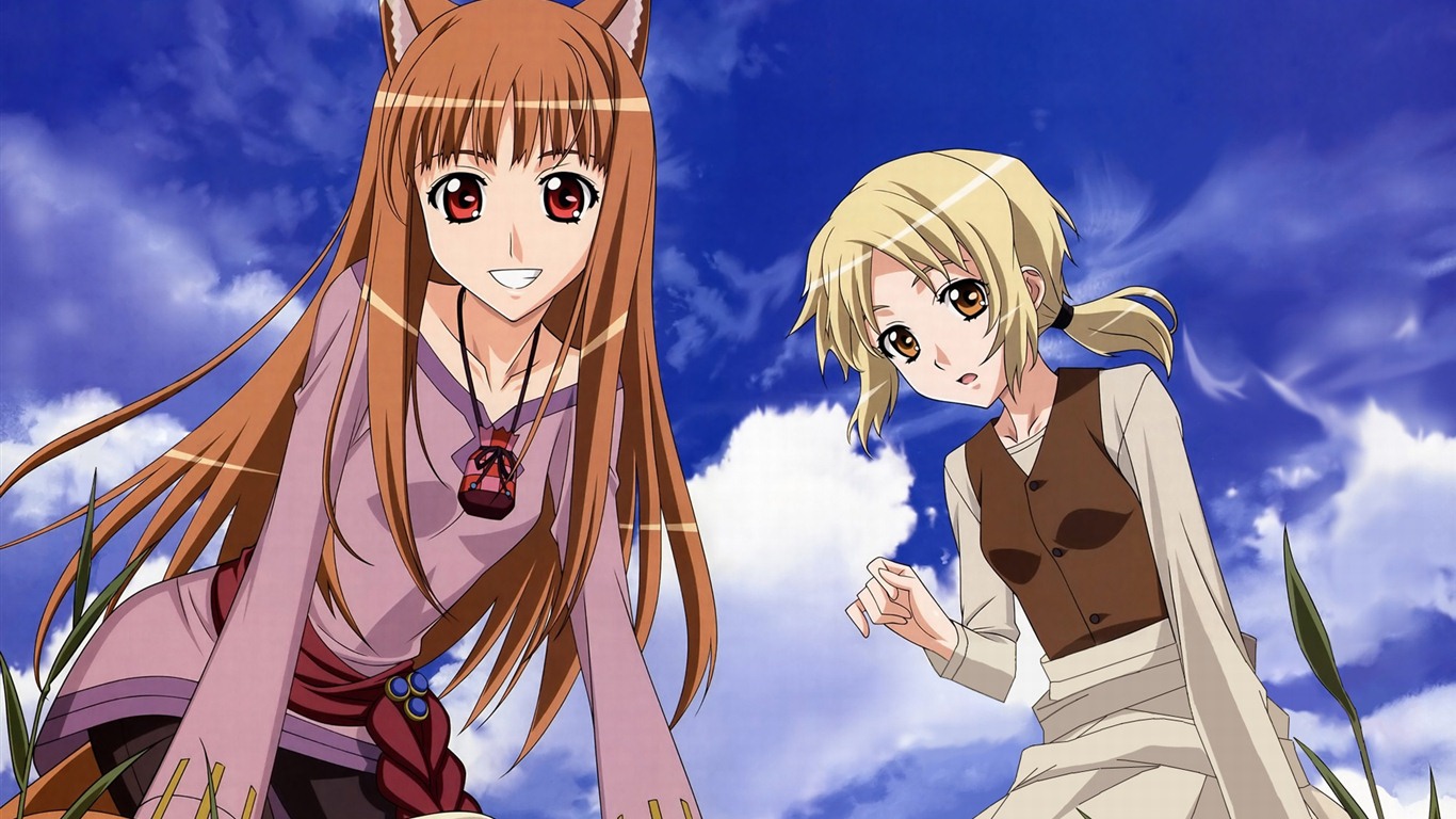 Spice and Wolf HD wallpapers #17 - 1366x768