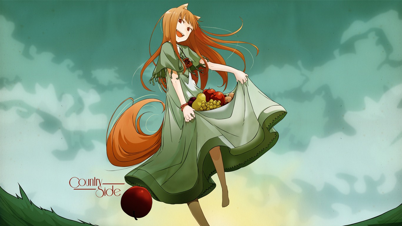 Spice and Wolf HD wallpapers #19 - 1366x768