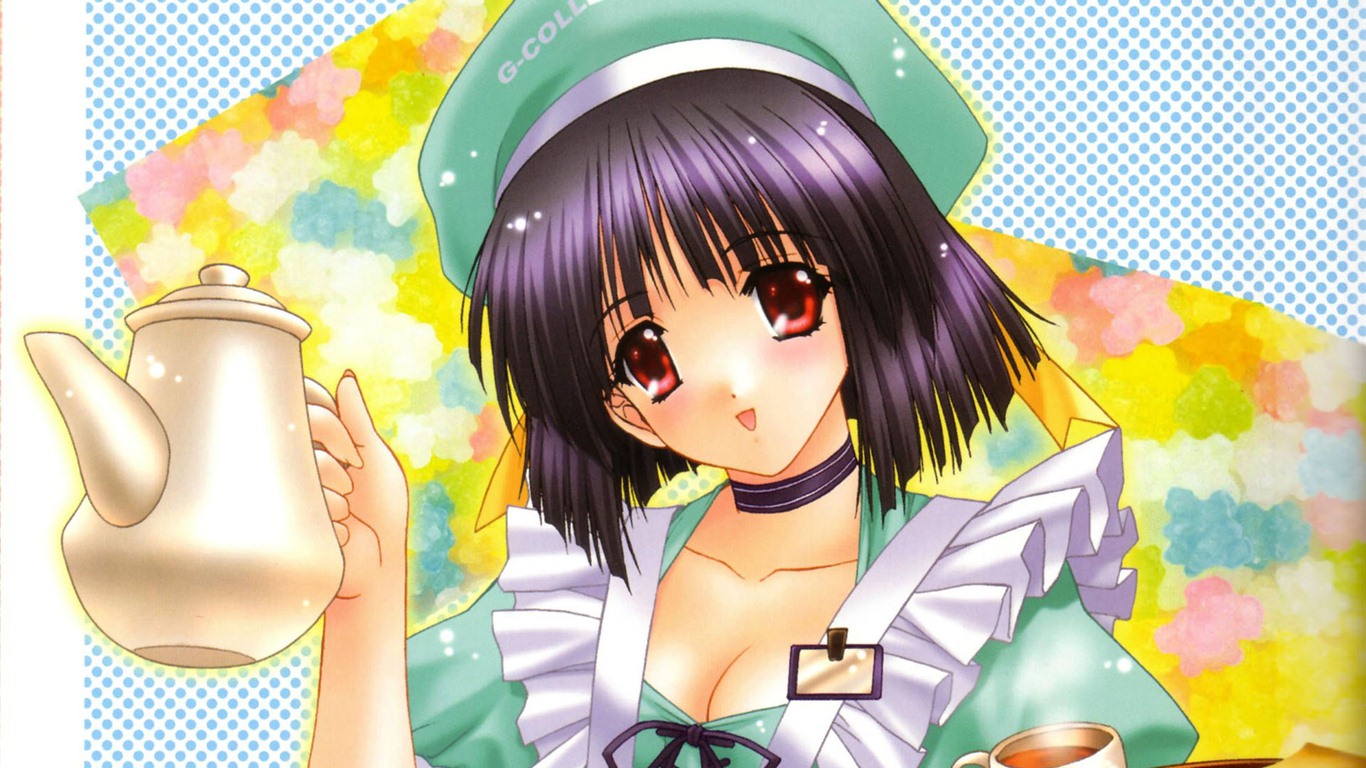 Aoi Kimizuka Anime Girls HD illustration fonds d'écran #8 - 1366x768