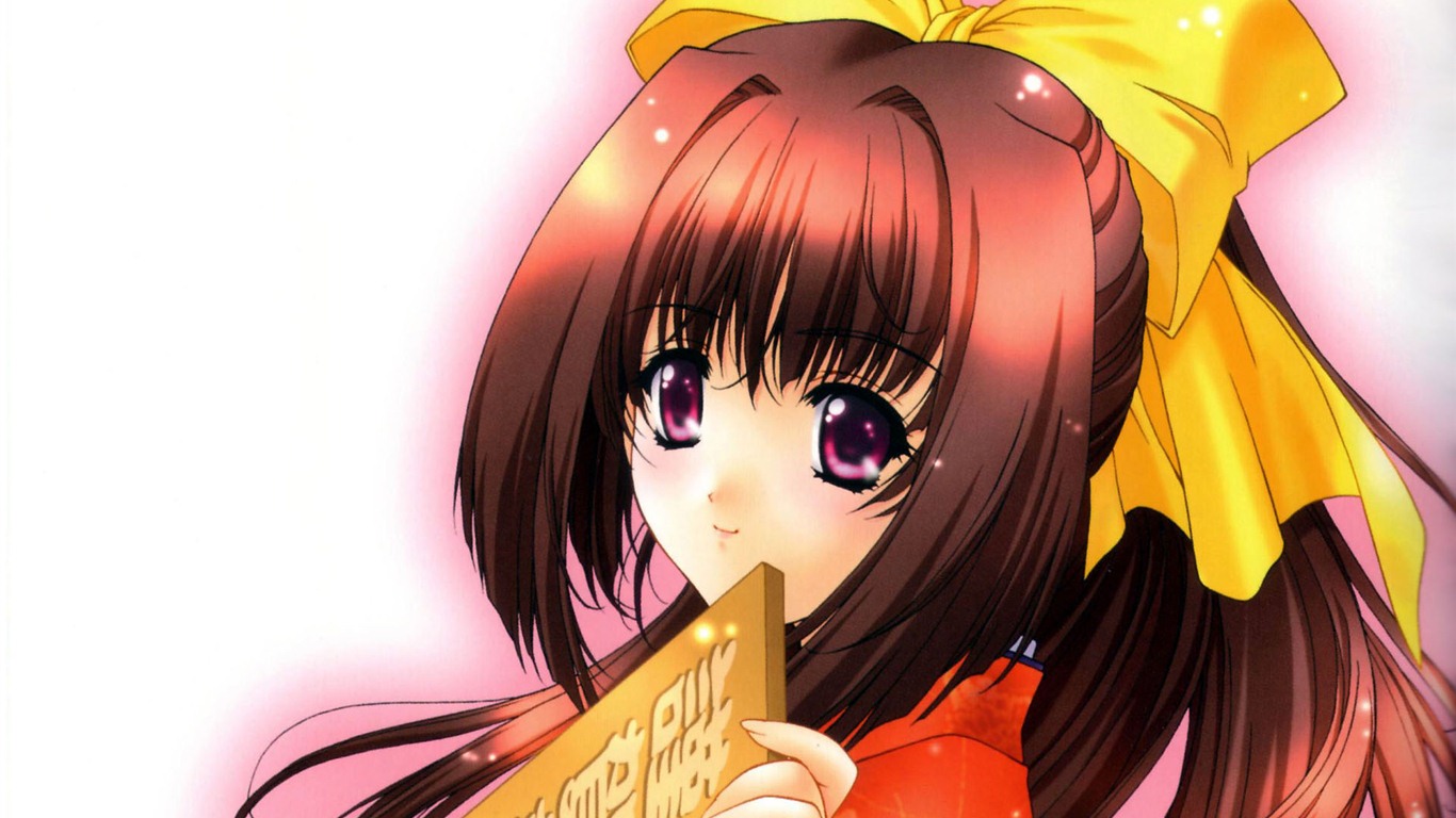 Aoi Kimizuka Anime Girls HD illustration fonds d'écran #16 - 1366x768