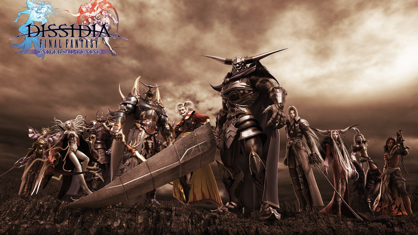 Dissidia 012: Duodecim Final Fantasy HD fondos de pantalla #2 - 1366x768