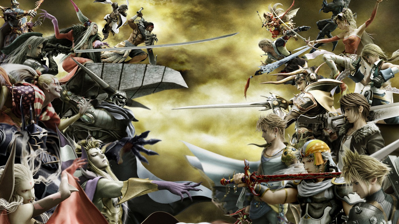 Dissidia 012: Duodecim Final Fantasy HD wallpapers #6 - 1366x768