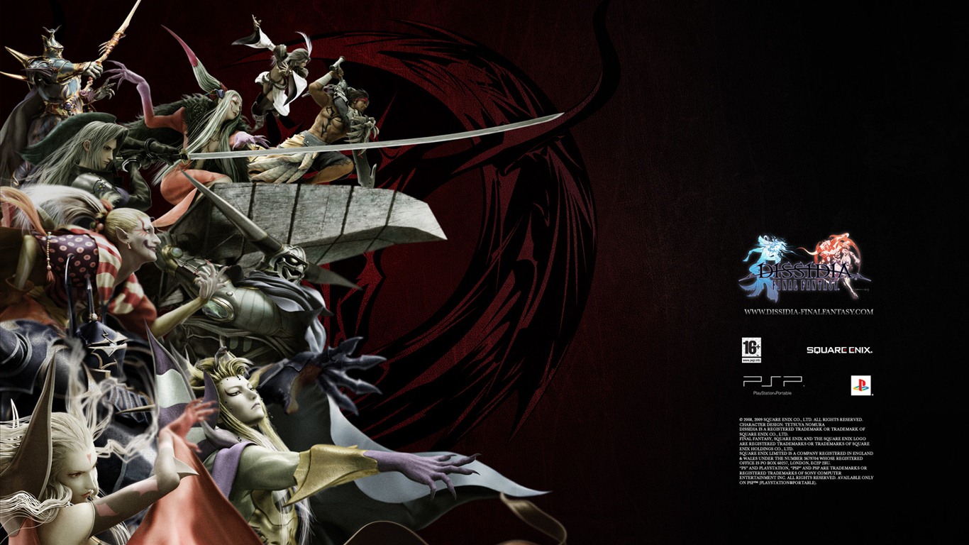 Dissidia 012: Duodecim Final Fantasy HD wallpapers #8 - 1366x768