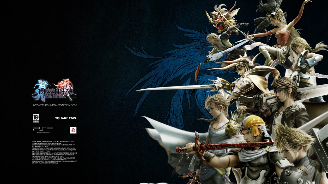 Dissidia 012: Duodecim Final Fantasy HD fondos de pantalla #9 - 1366x768