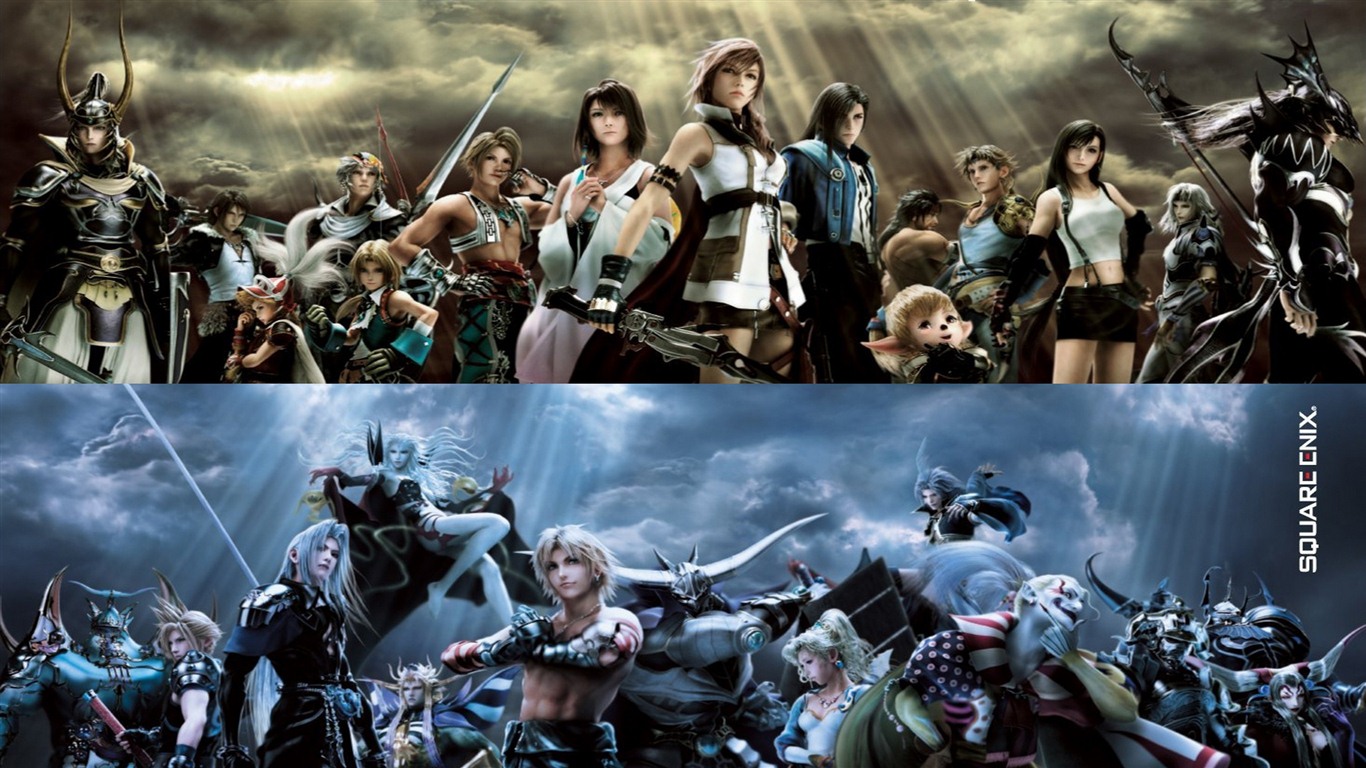 Dissidia 012: Duodecim Final Fantasy  HD wallpapers #11 - 1366x768