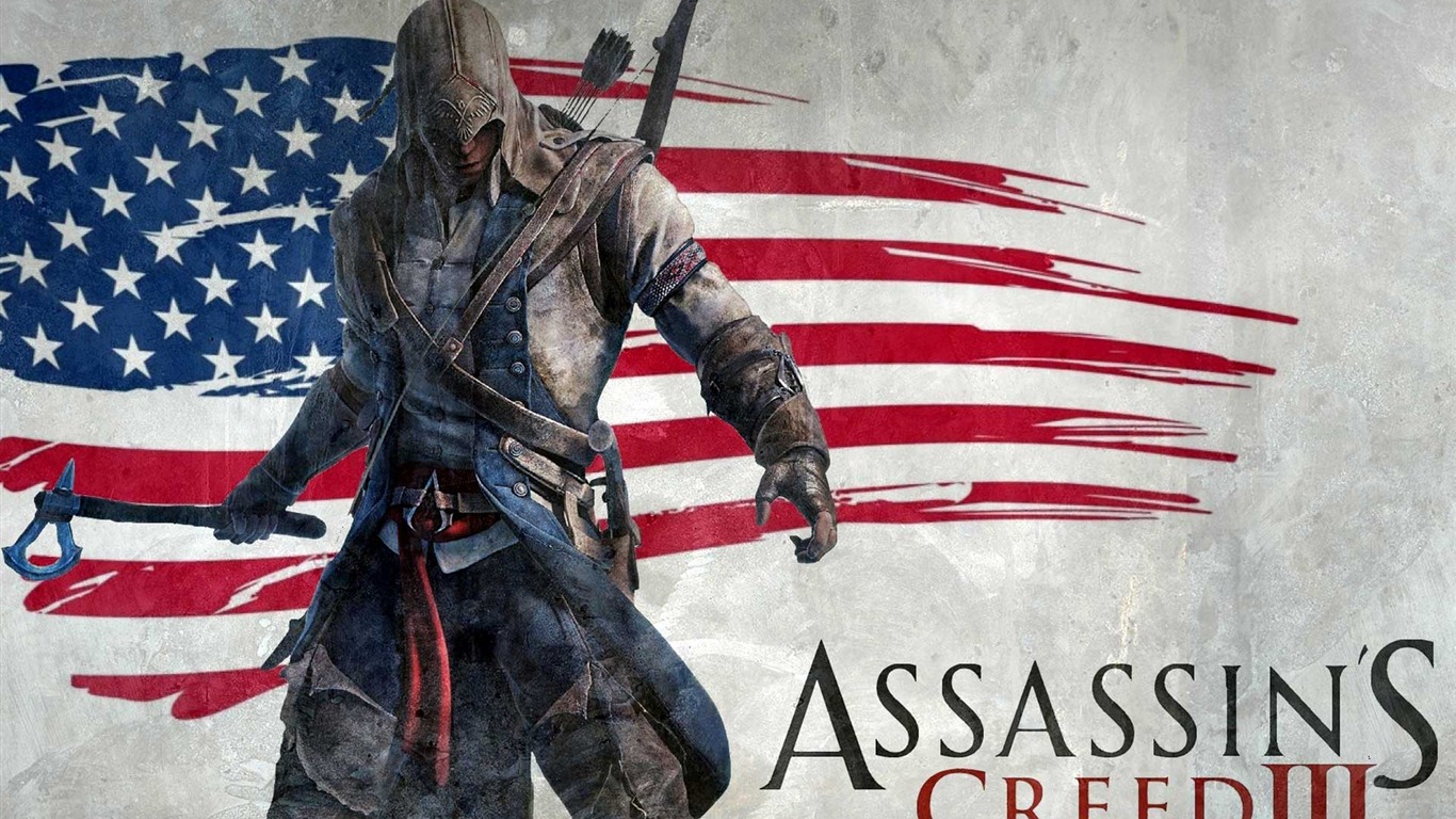 Assassin 's Creed 3 fonds d'écran HD #12 - 1366x768