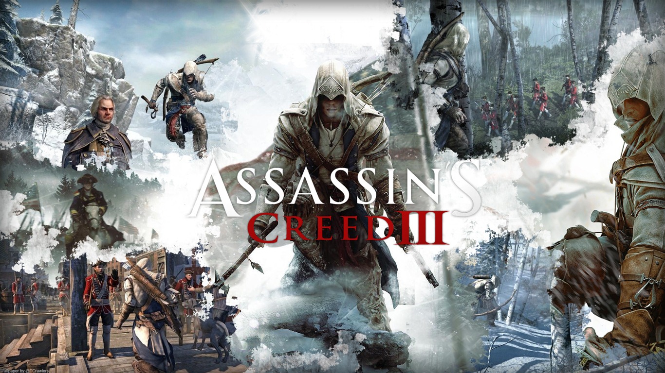 Assassin 's Creed 3 fonds d'écran HD #14 - 1366x768