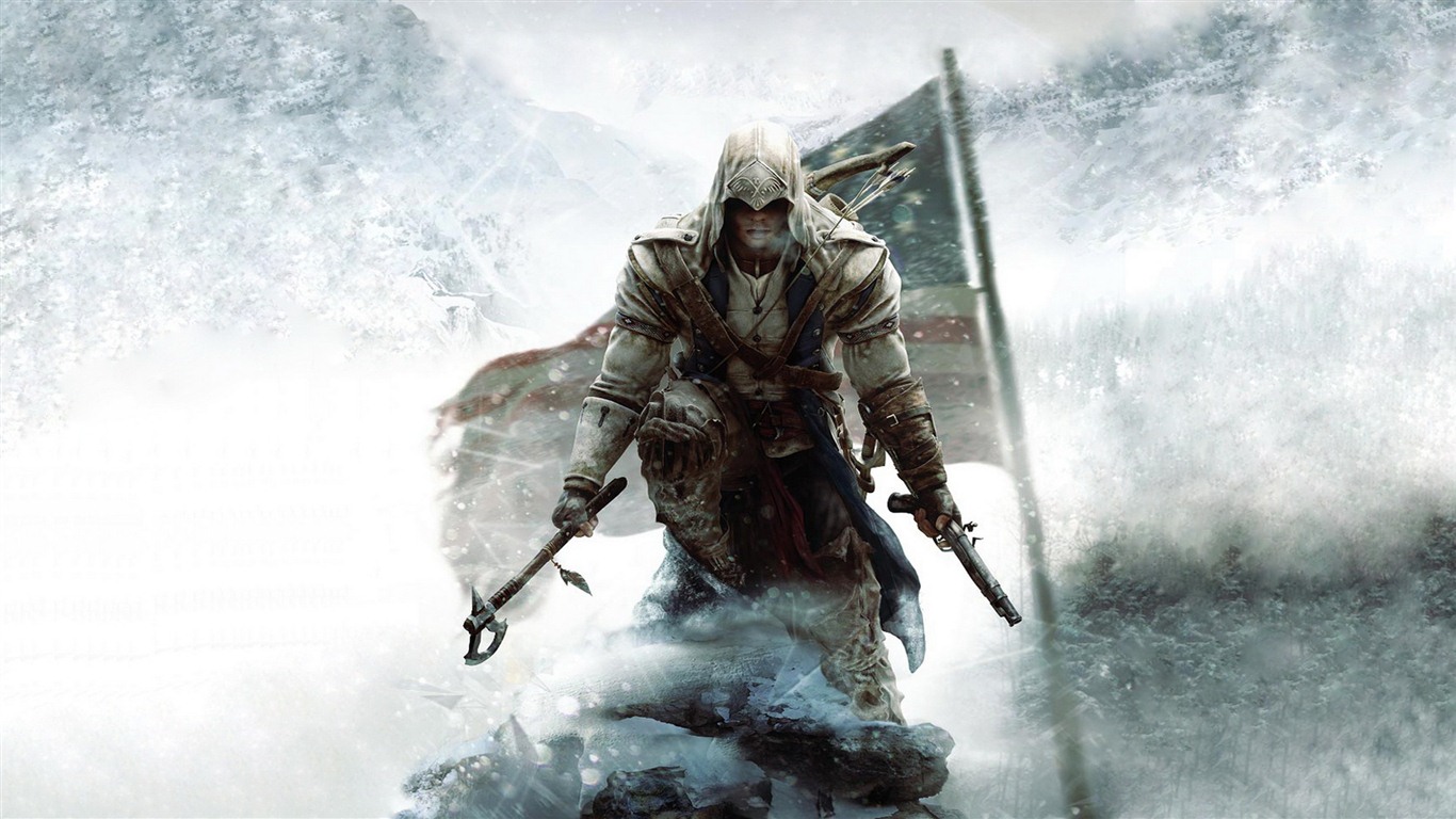 Assassin 's Creed 3 fonds d'écran HD #20 - 1366x768
