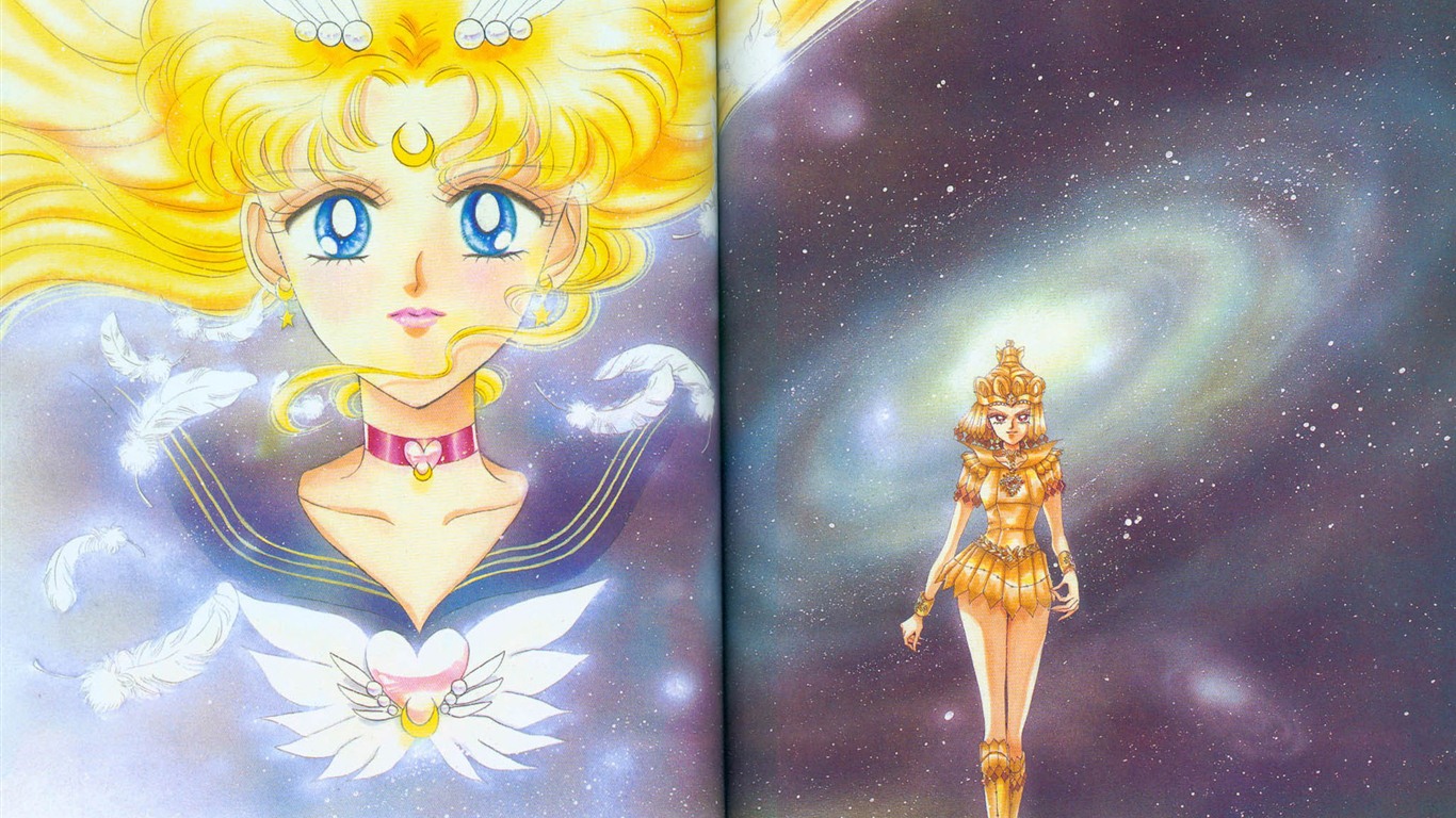 Sailor Moon fonds d'écran HD #3 - 1366x768