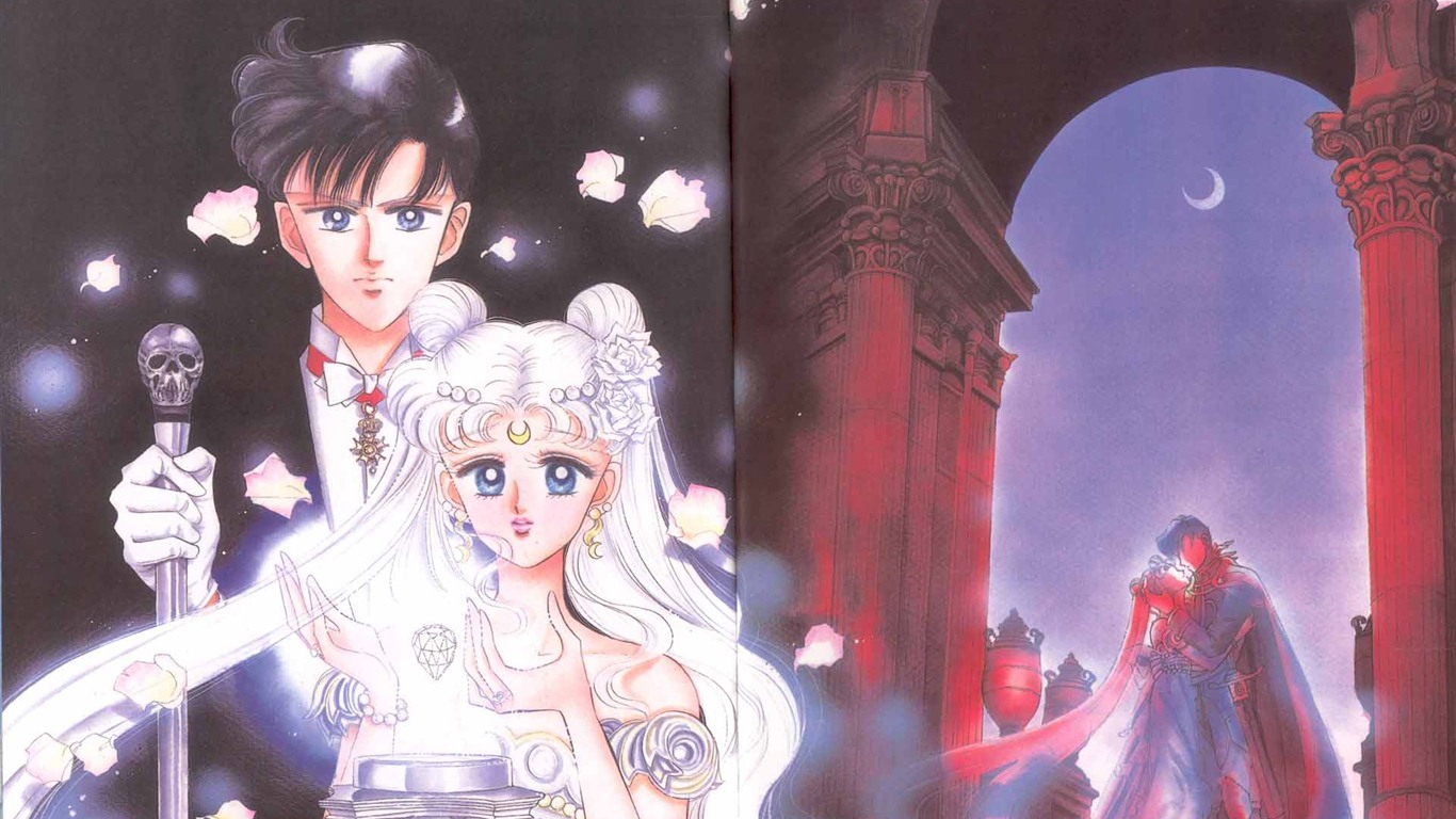 Sailor Moon 美少女战士 高清壁纸11 - 1366x768