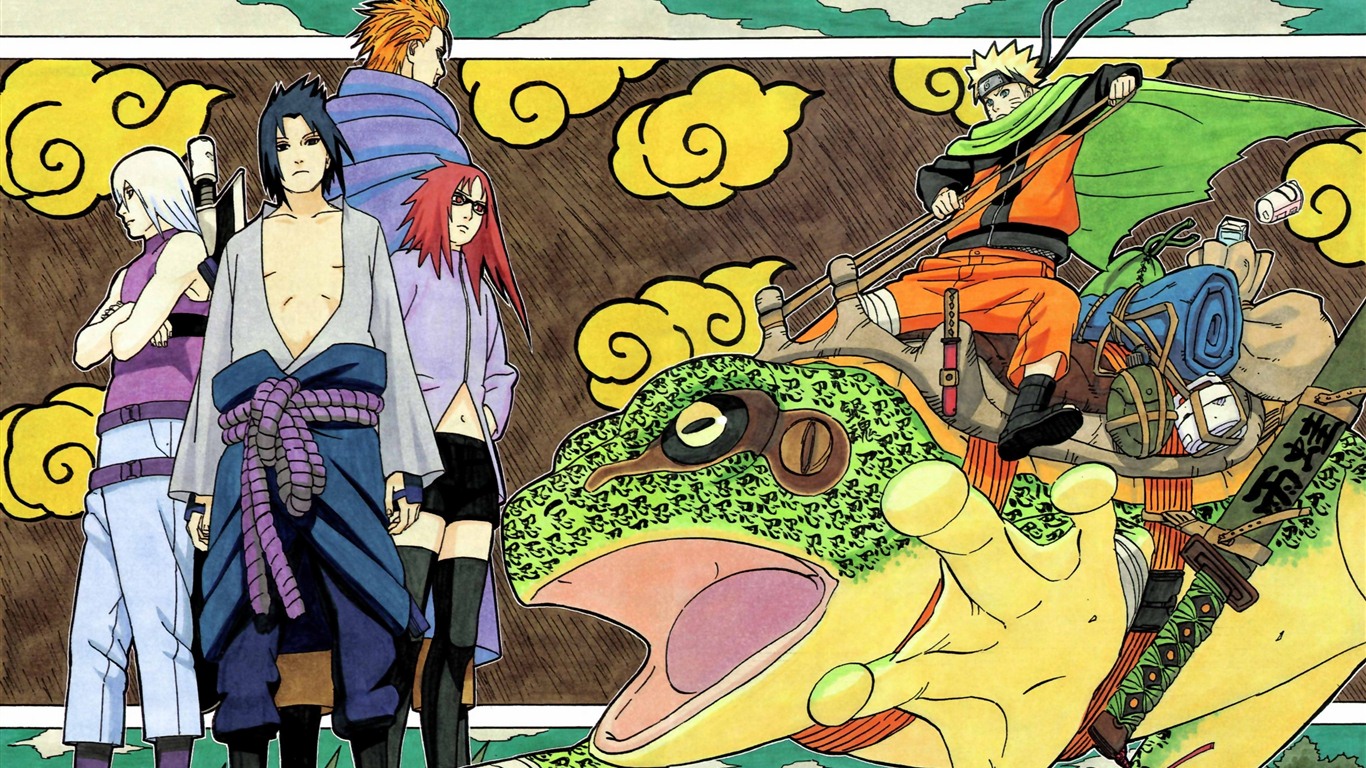 Naruto HD Fonds d'écran animés #16 - 1366x768