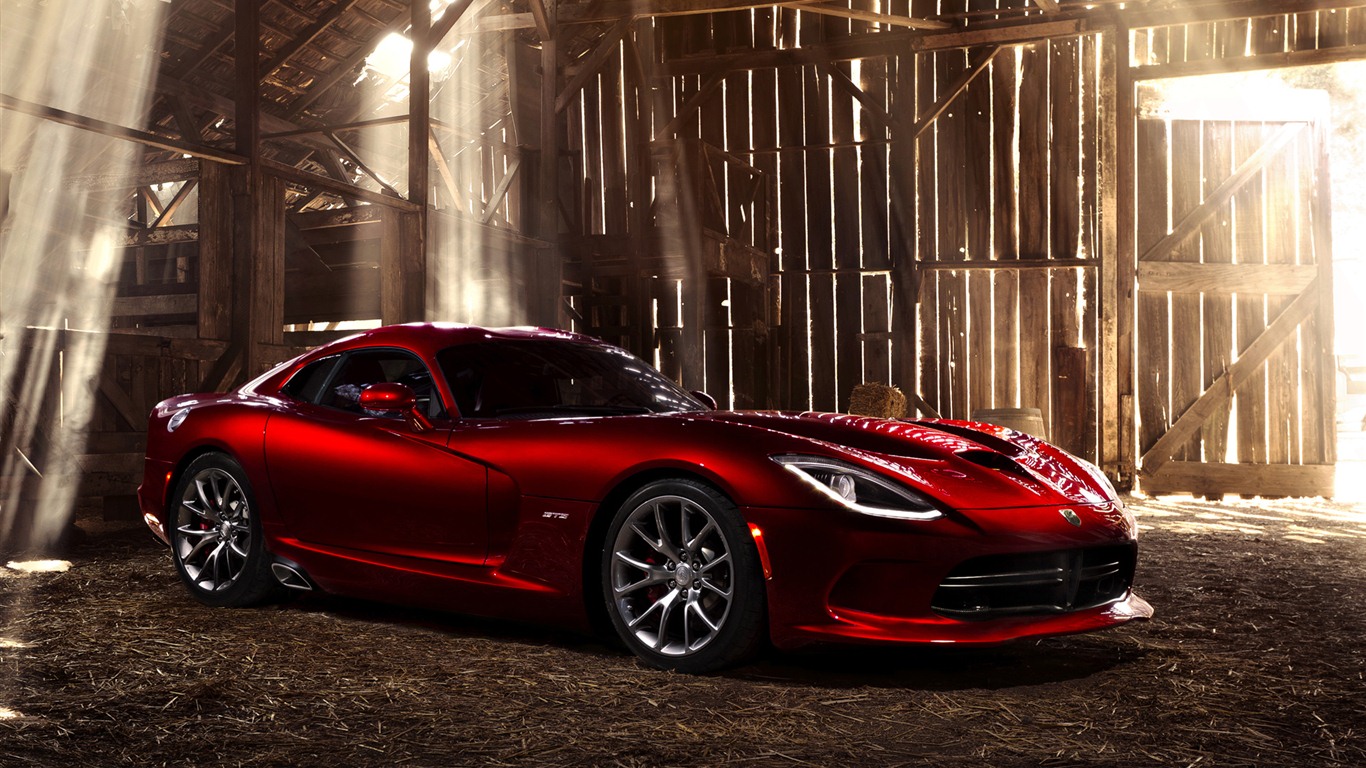 2012 SRT Viper GTS 蝰蛇GTS 高清壁纸13 - 1366x768