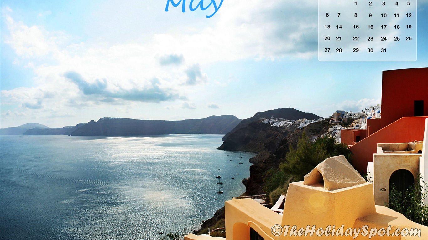 Mai 2012 Kalender Wallpapers (2) #15 - 1366x768