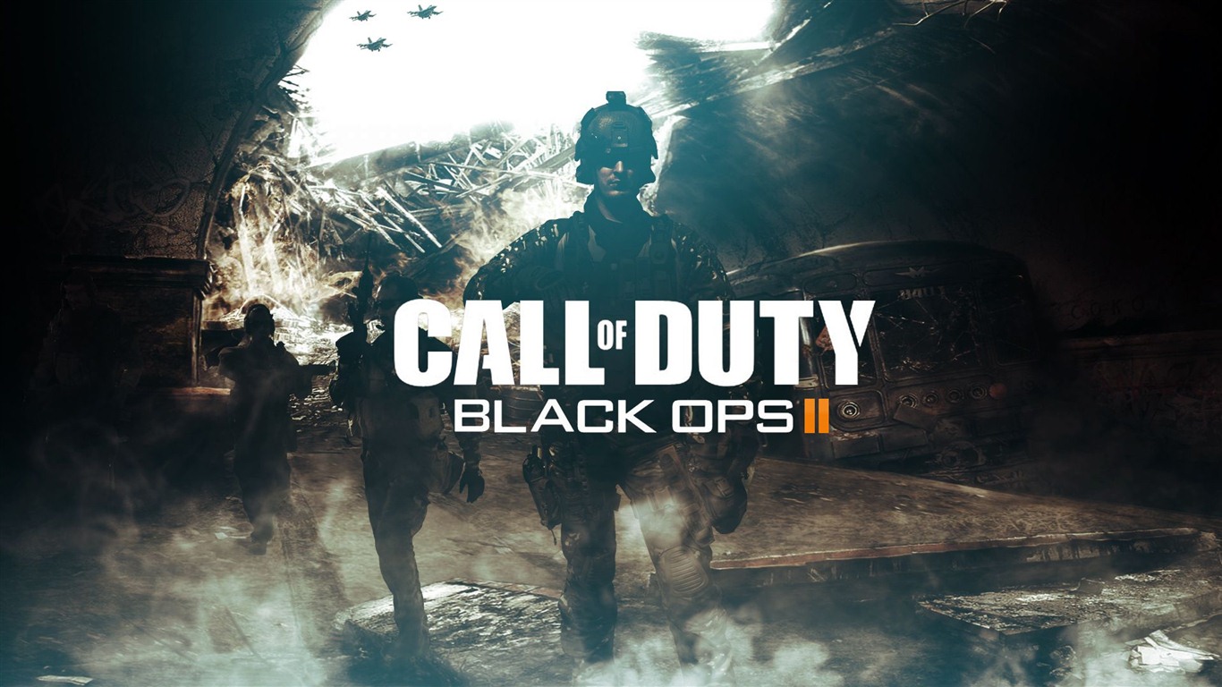 Зов Duty: Black Ops 2 HD обои #10 - 1366x768