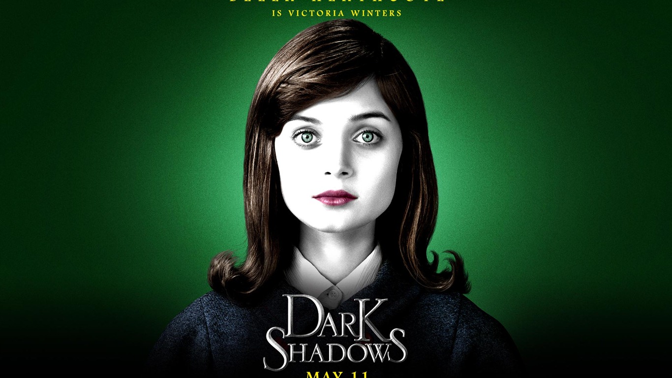 Bella Heathcote in Dark Shadows movie HD wallpaper - 1366x768