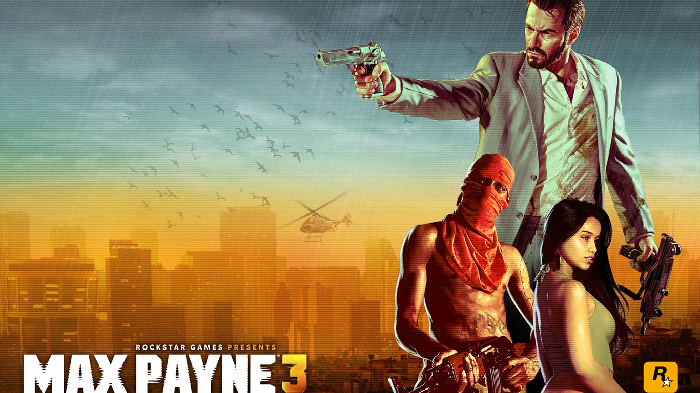 Max Payne 3 马克思佩恩3 高清壁纸1 - 1366x768