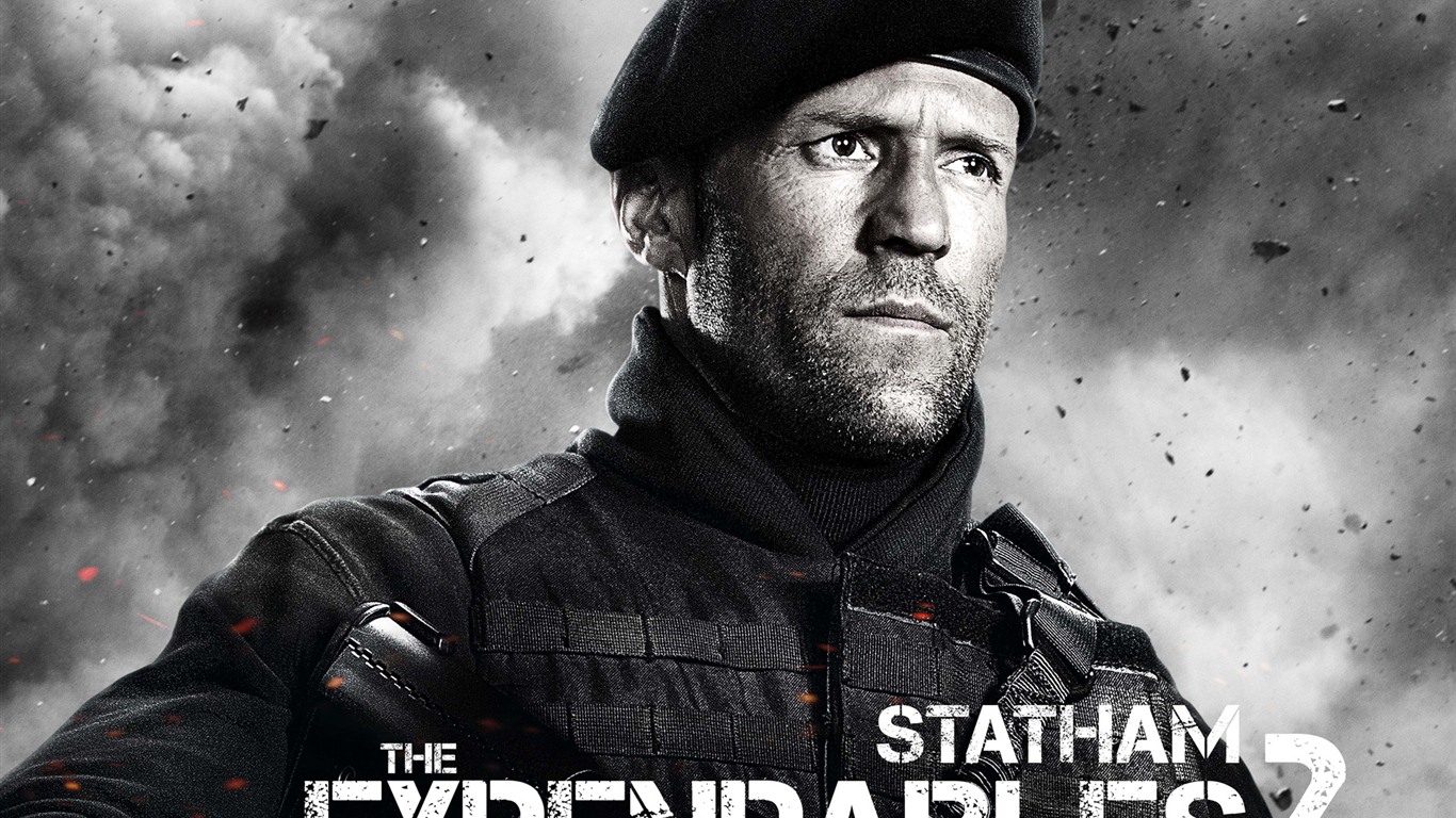 2012 Expendables 2 HD tapety na plochu #5 - 1366x768