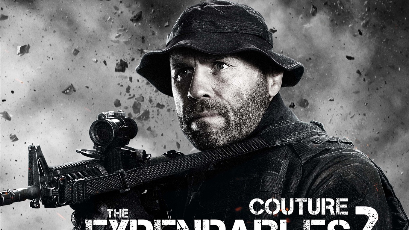 2012 The Expendables 2 敢死队2 高清壁纸8 - 1366x768