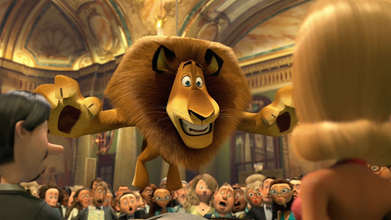 Madagascar 3: Europe's Most Wanted HD wallpapers #7 - 1366x768