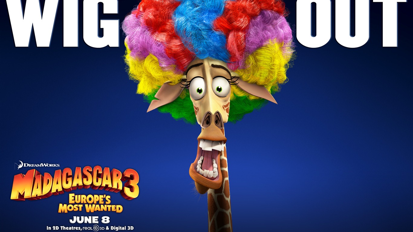 Madagascar 3: Europe's Most Wanted HD wallpapers #14 - 1366x768