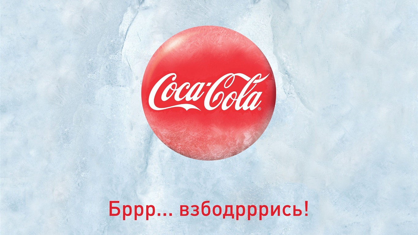코카콜라 아름다운 광고 배경 화면 #9 - 1366x768