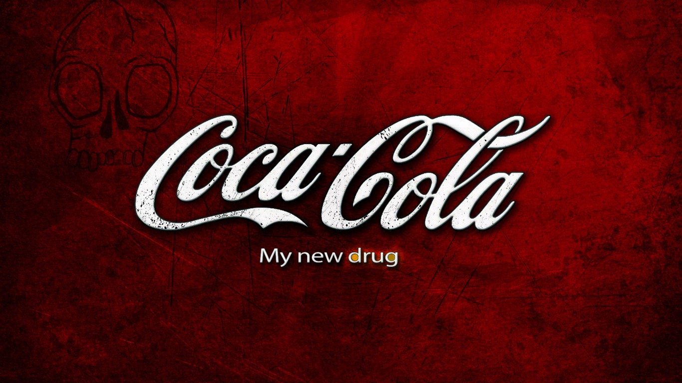 Coca-Cola красивыми обоями объявление #13 - 1366x768