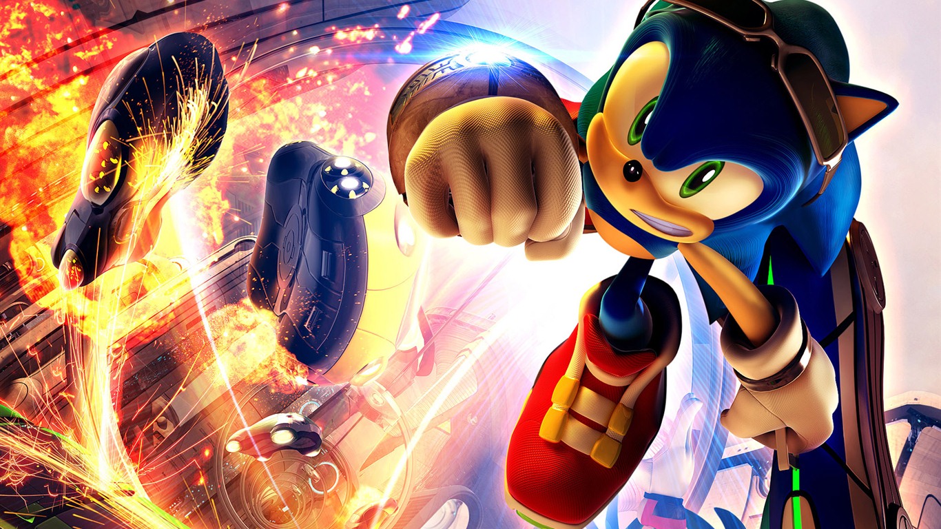 Sonic HD wallpapers #1 - 1366x768
