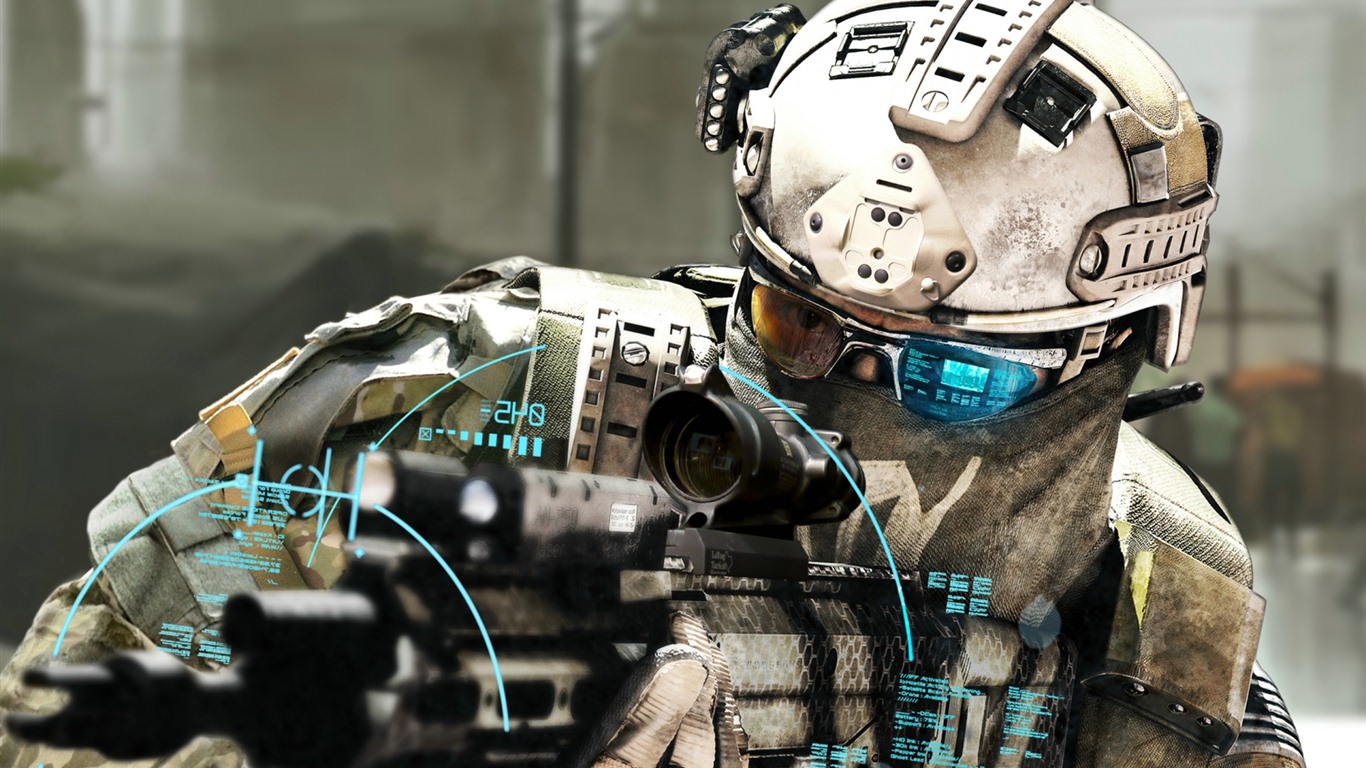 Ghost Recon: Future Soldier fonds d'écran HD #4 - 1366x768