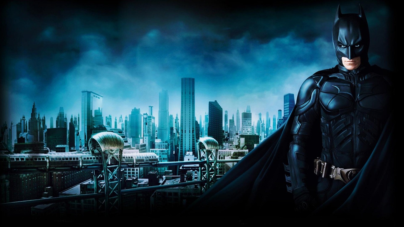 The Dark Knight восходит 2012 HD обои #12 - 1366x768