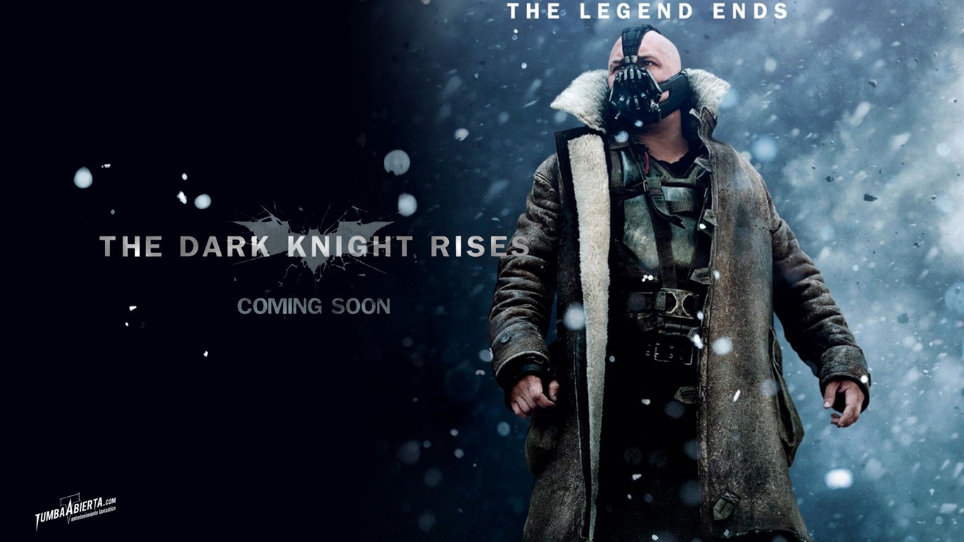 The Dark Knight восходит 2012 HD обои #15 - 1366x768
