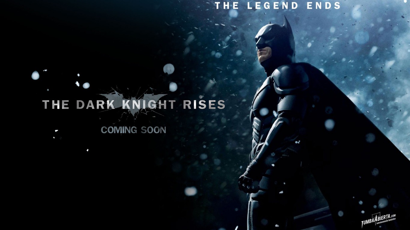 The Dark Knight восходит 2012 HD обои #16 - 1366x768