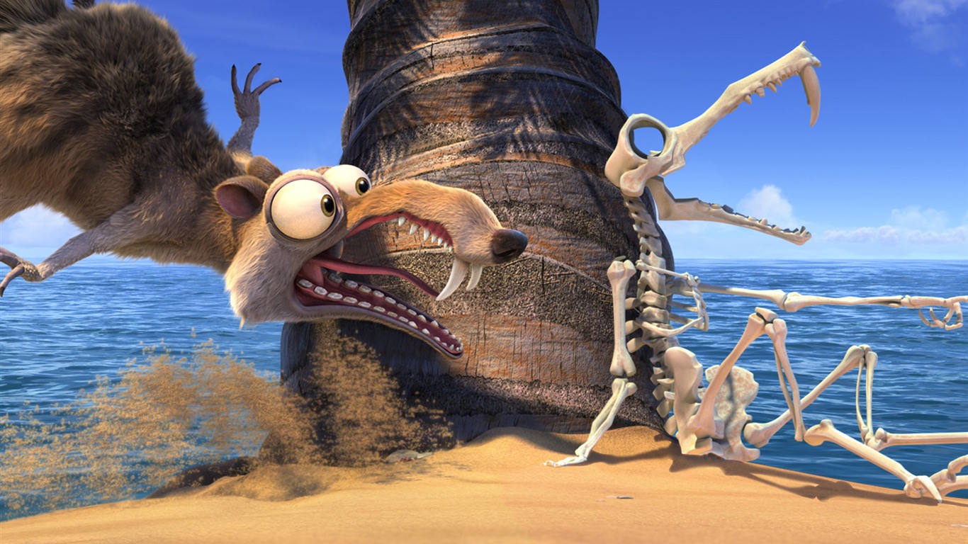Ice Age 4: Continental Drift HD wallpapers #14 - 1366x768