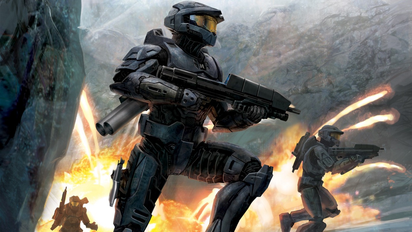 Halo game HD wallpapers #4 - 1366x768