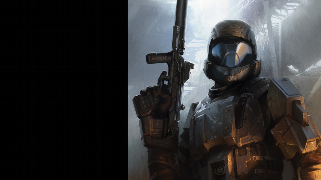 Jeu Halo HD wallpapers #12 - 1366x768