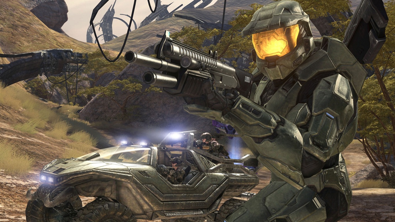 Halo game HD wallpapers #13 - 1366x768