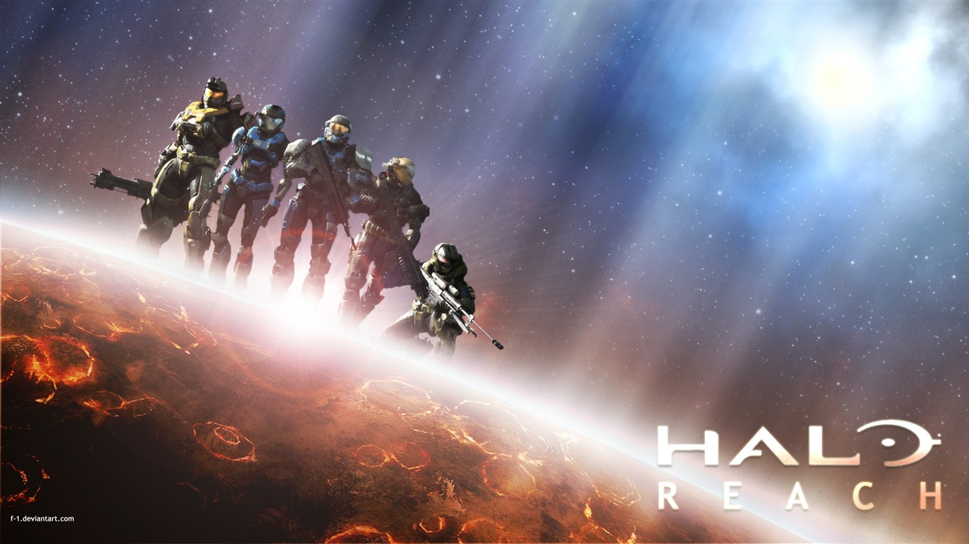 Juego Halo HD fondos de pantalla #18 - 1366x768