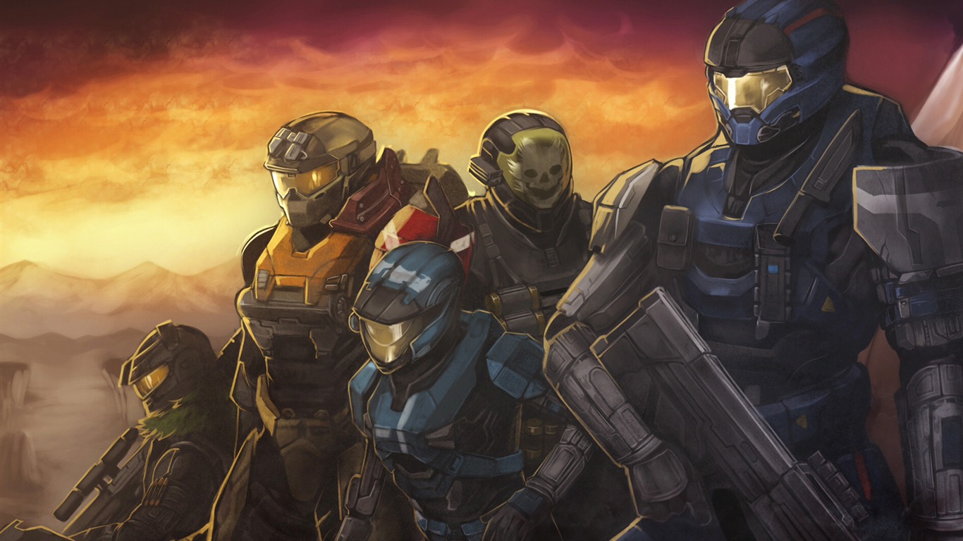 Halo game HD wallpapers #20 - 1366x768