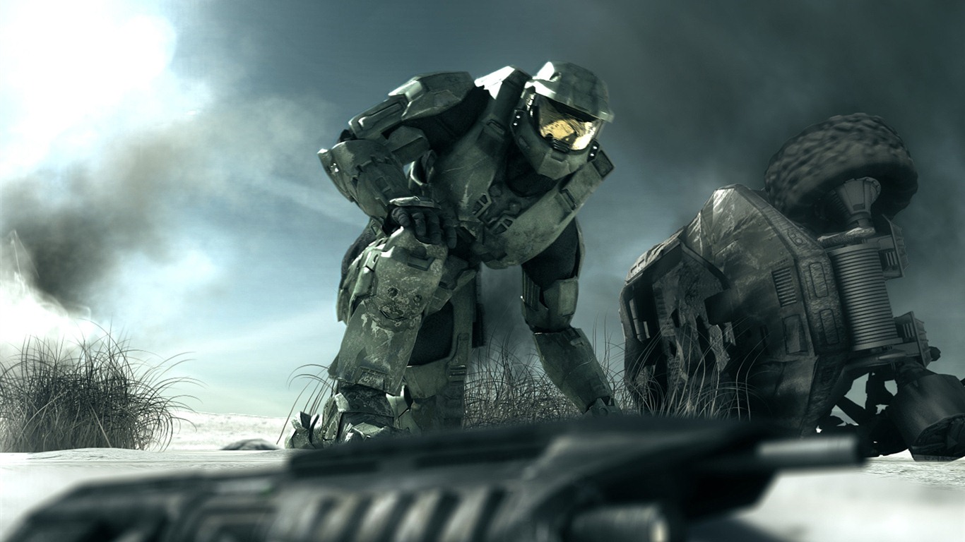 Jeu Halo HD wallpapers #21 - 1366x768