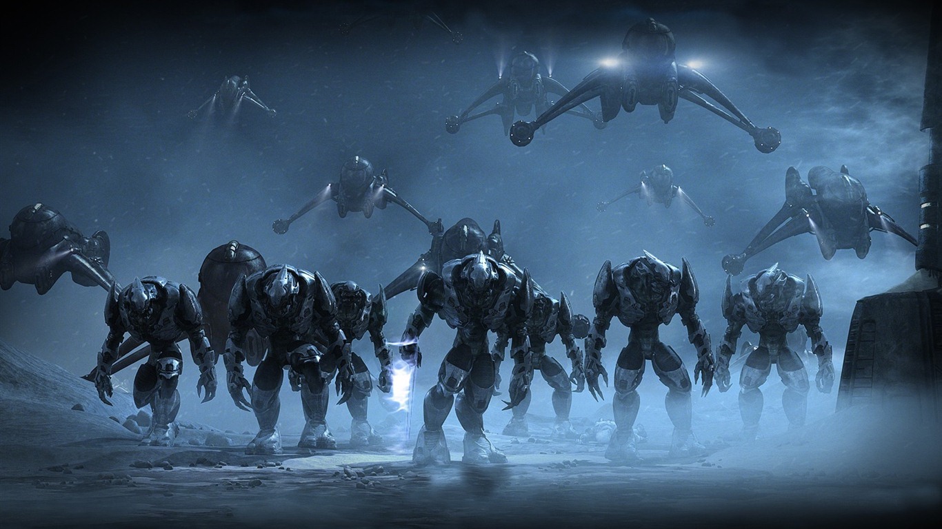 Halo game HD wallpapers #26 - 1366x768