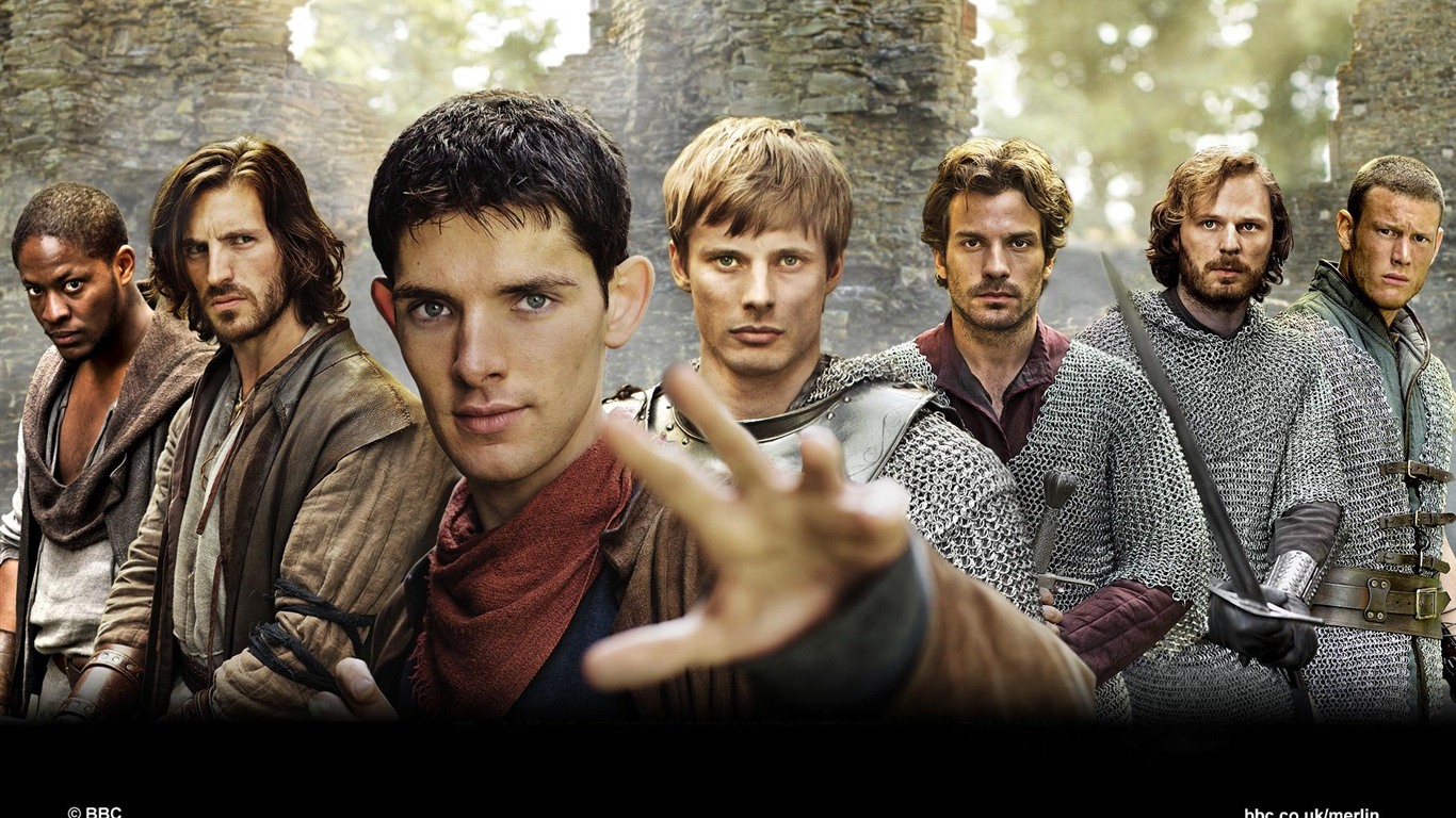 Merlin TV Series 梅林传奇 电视连续剧 高清壁纸8 - 1366x768