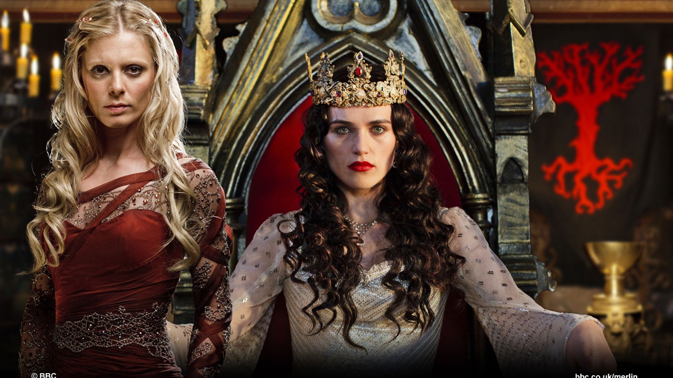 Merlin TV Series 梅林传奇 电视连续剧 高清壁纸9 - 1366x768